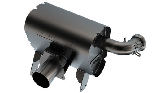 Borla 15-22 Can-Am Maverick X3 900cc Triple Turbo Manifold-Back Exhaust - 12678CB