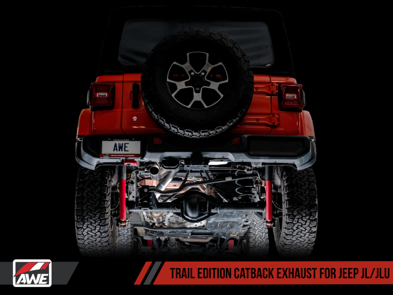 AWE Tuning 2018+ Jeep Wrangler JL/JLU 2.0T Trail Edition Cat-Back - 3015-21005-C-Dub Tech