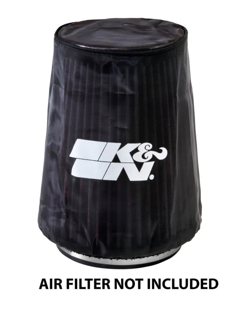 K&N Drycharger Air Filter Wrap Black 5.375in Diameter / 6.5in - RC-5149DK