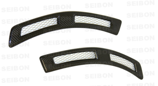 Seibon 08-10 Mitsubishi Evo X Carbon Fiber Fender Ducts - FD0809MITEVOX