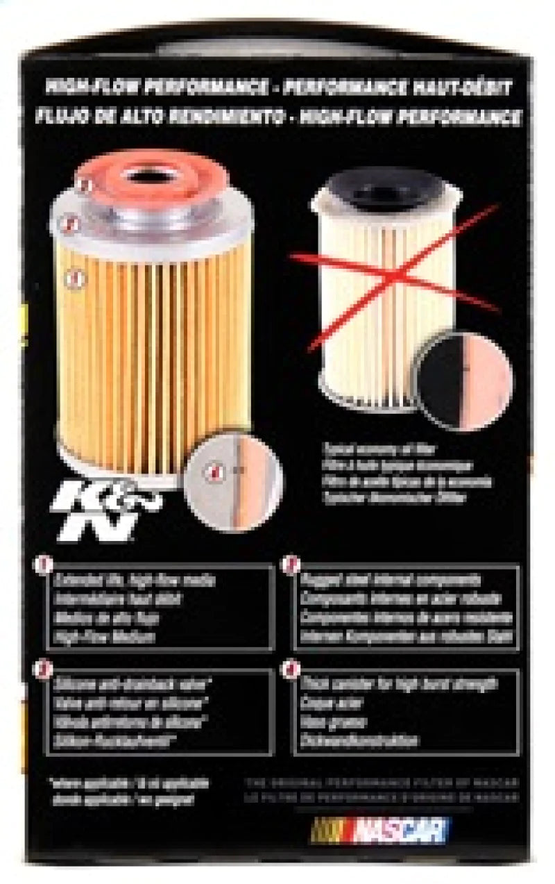 K&N Oil Filter OIL FILTER; AUTOMOTIVE - HP-4004