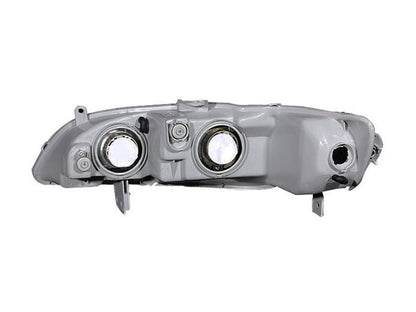 ANZO 1998-2002 Honda Accord Crystal Headlights Black - 121052-C-Dub Tech