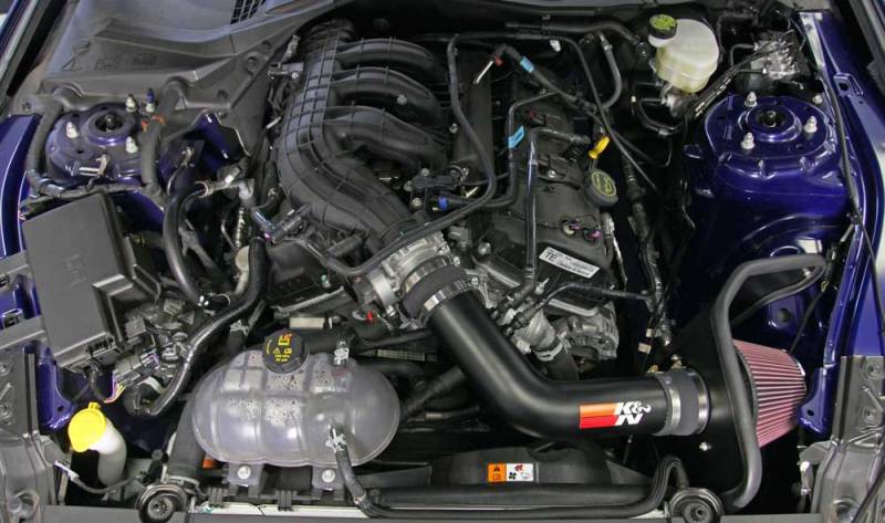 K&N 2015 Ford Mustang 3.7L V6 Performance Intake Kit - 69-3536TTK
