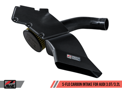 AWE Tuning B8.5 3.0T S-FLO Carbon Intake - 2660-13026-C-Dub Tech