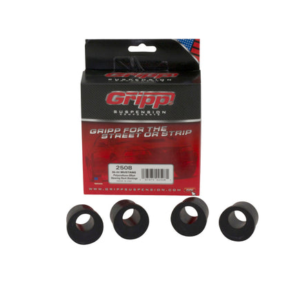 BBK 86-04 Mustang Offset Polyurethane Steering Rack Bushings (4pc) - 2508-C-Dub Tech