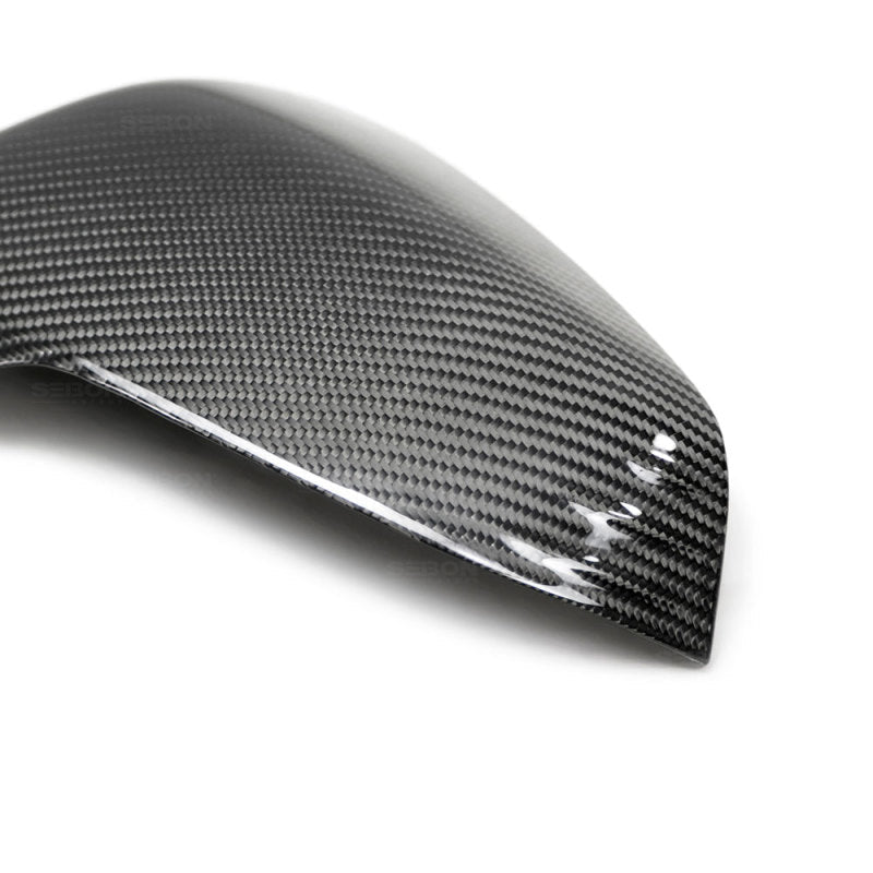 Seibon 2020 Toyota GR Supra Carbon Fiber Mirror Caps - MC20TYSUP