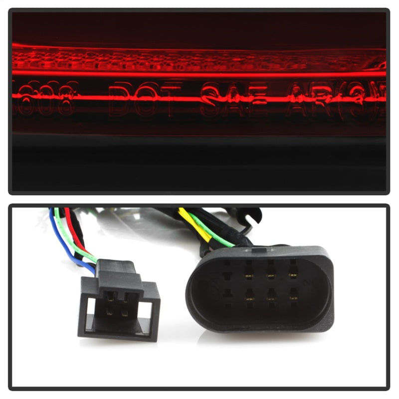 Spyder 09-12 Audi A6 LED Tail Lights - Red Clear - 5085191