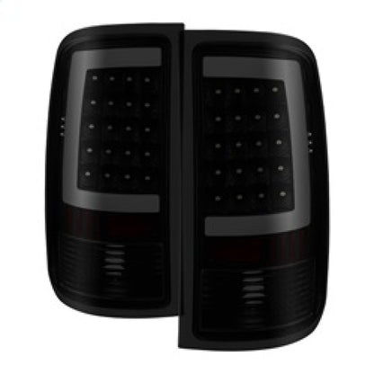 xTune 07-13 GMC Sierra 1500 LED Tail Lights - Black - 9038518