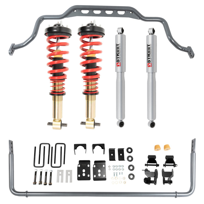 Belltech 21+ Ford F-150 2WD Performance Handling Kit (1-3.5in Front/4.5in - 1050HK-C-Dub Tech