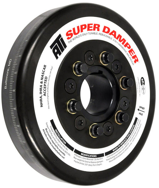 ATI Damper - 8.074in - Steel - John Deere - - ATI917364-C-Dub Tech