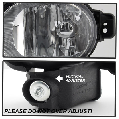 Spyder Acura TL 07-08 OEM Fog Lights wo/Switch Clear FL-ATL08-C - 5064677