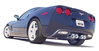 Borla 05-08 Chevrolet Corvette Coupe/Conv 6.0L/6.2L 8cyl Aggressive ATAK Exhaust - 11816-C-Dub Tech