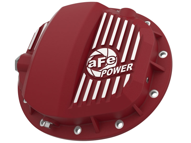 aFe Pro Series GMCH 9.5 Rear Diff Cover Red w/ - 46-71140R