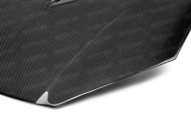 Seibon 12-13 Hyundai Genesis OE Carbon Fiber Hood - HD1213HYGEN2D-OE