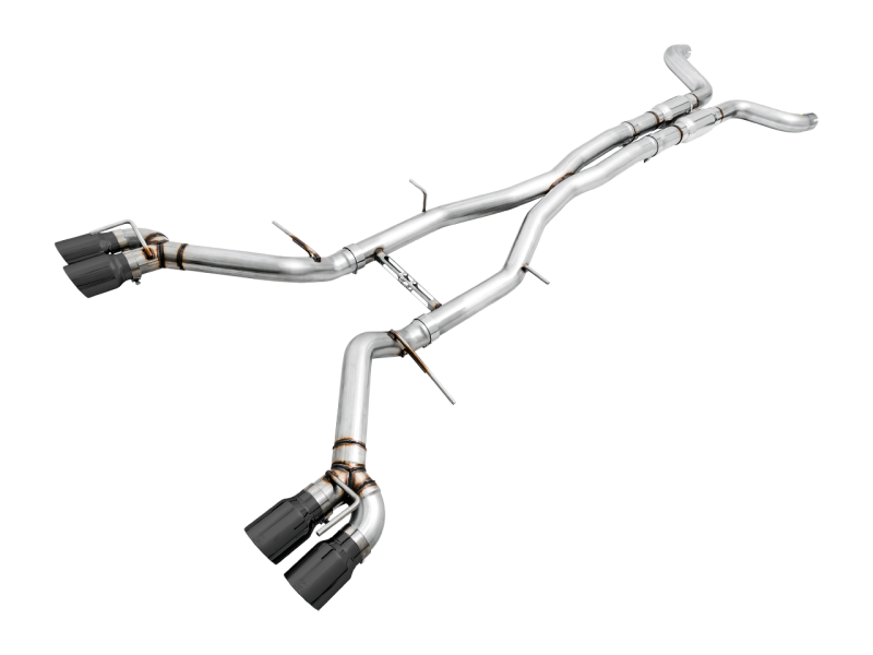 AWE Tuning 16-19 Chevy Camaro SS Resonated Cat-Back Exhaust -Track - 3015-43112-C-Dub Tech