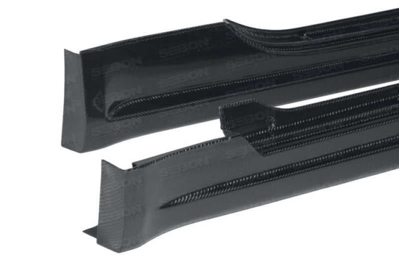 Seibon 02-05 Nissan 350Z SA Carbon Fiber Side Skirts - SS0205NS350-SA