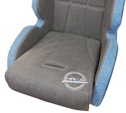 NRG Defender Seat/ Water Resistant Steel Frame Suspension - Gray - DF-100GY