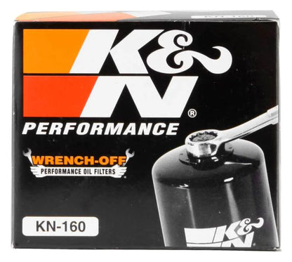 K&N Oil Filter for 2005-2014 BMW K1200 GT/R/RS/S/ K1300 GT/R/S/ - KN-160