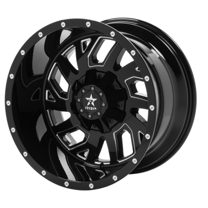 RBP 65R GLOCK GLOSS BLACK MACHINED GROOVES