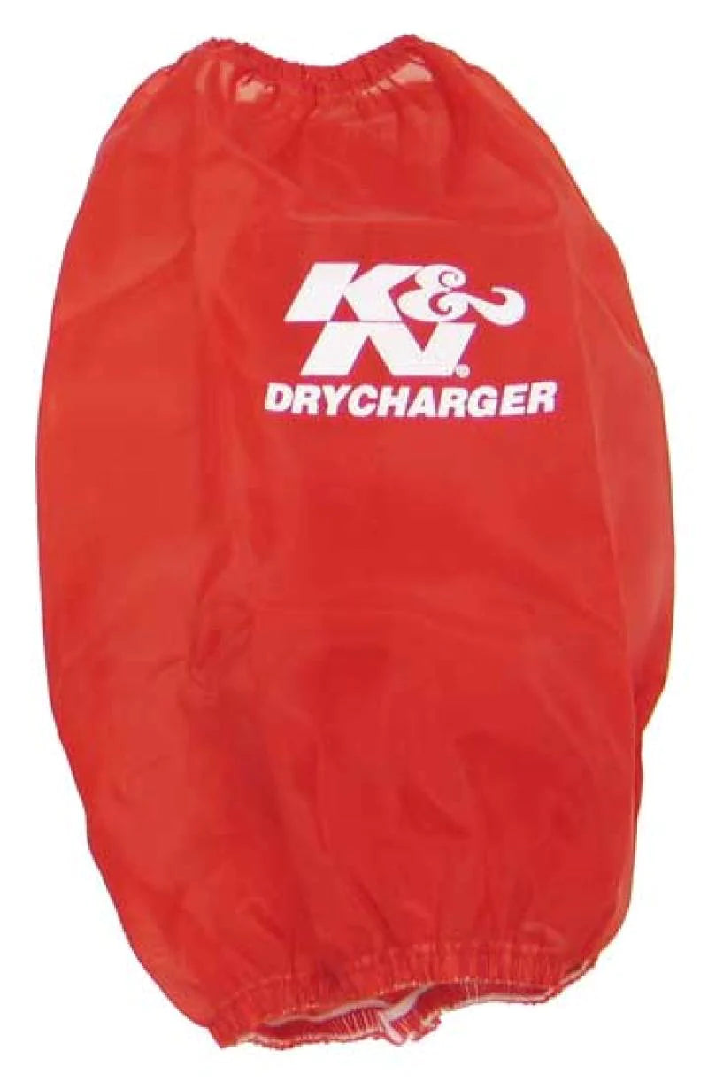 K&N Drycharger Red Air Filter Wrap - Round Tapered - RC-3690DR