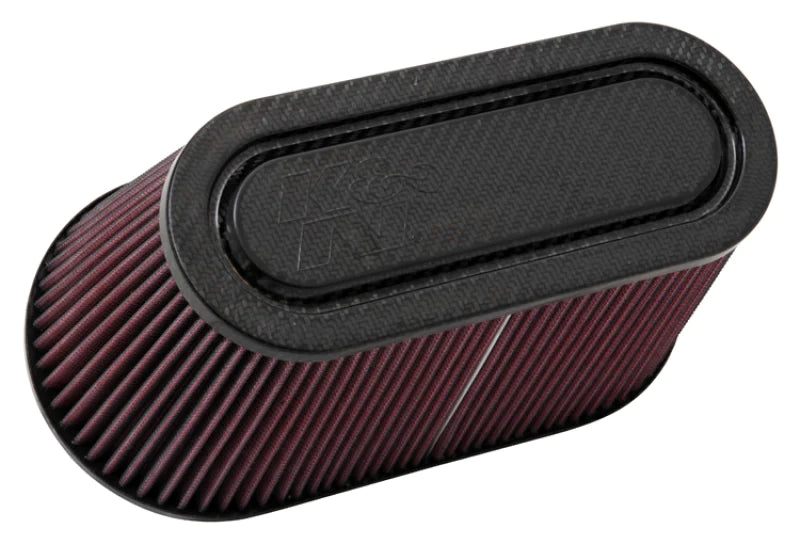 K&N Filter Univ Air Filter Carb Fib T/B 3-1/2in FLG - RP-5182