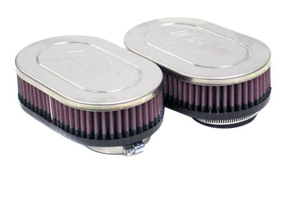 K&N Universal Air Filter -2-1/8in Dual x 4x6.25in OD x - RC-2382