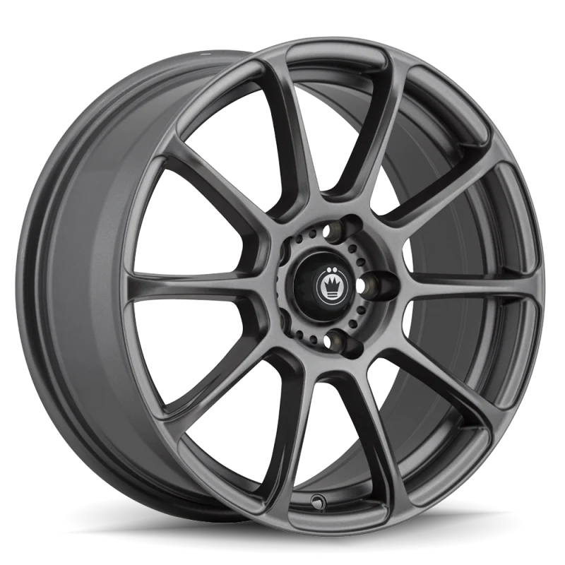 Konig Runlite 17x7.5 5x100 ET45 Matte Grey - R17S51045G