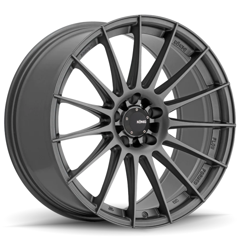 Konig Rennform 18x8 5x112 ET45 Matte Grey - RF8851245G
