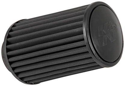 K&N Universal Round Clamp-On Air Filter 3.5in ID 9.5in Height - RU-3105HBK