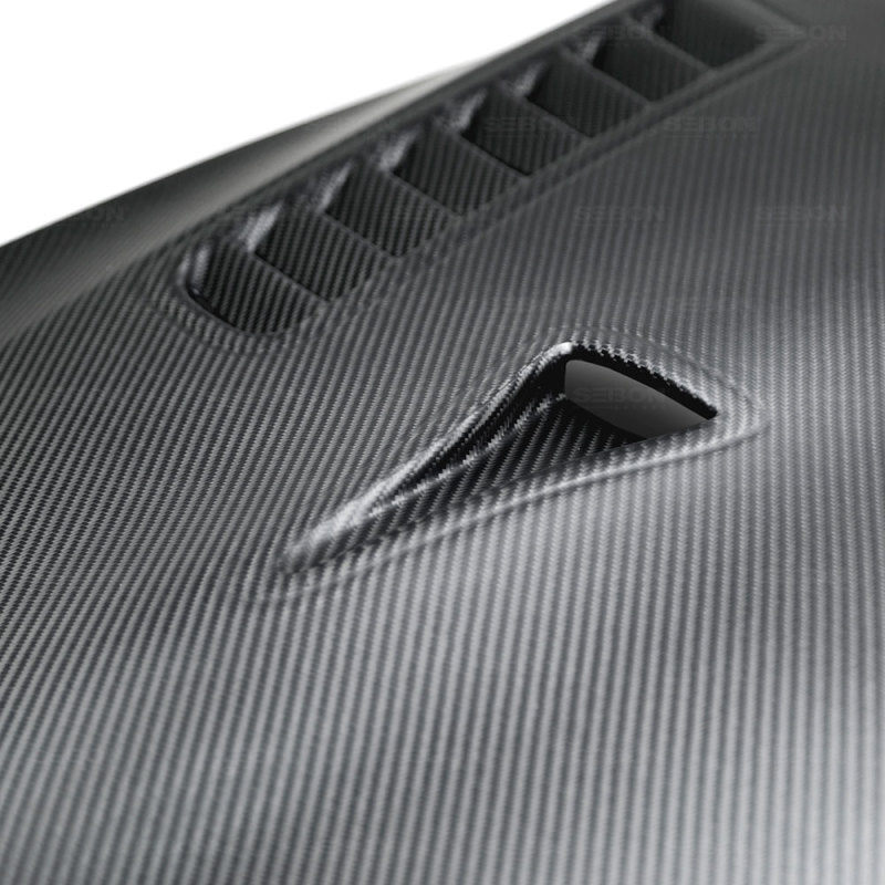 Seibon 09-15 Nissan Skyline R35 GT-R ES Style Dry Carbon - HD0910NSGTR-ES-DRY
