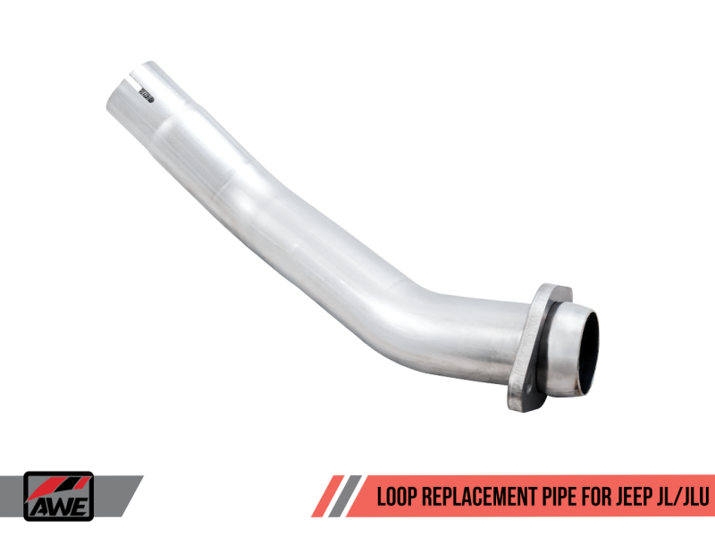 AWE Tuning 18-21 Jeep Wrangler (JT/JL/JLU) Loop Replacement Pipe - 3220-11001-C-Dub Tech