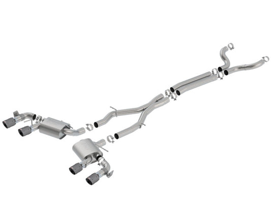 Borla 17-18 Chevrolet Camaro ZL1 6.2L V8 S Type Catback - 140726CFBA