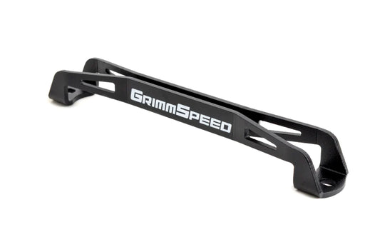 GrimmSpeed 08-18 Subaru WRX/STI Lightweight Battery Tie Down - Black - 121026