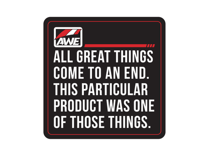 AWE Tuning 16-19 Chevy Camaro SS Resonated Axle Back to - 3815-11038-C-Dub Tech