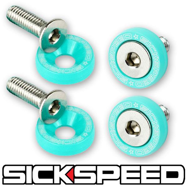 4 PC 5MM WINDSCREEN FENDER WASHER BOLT KIT FOR MOTORCYCLE WINDSHIELD-C-Dub Tech