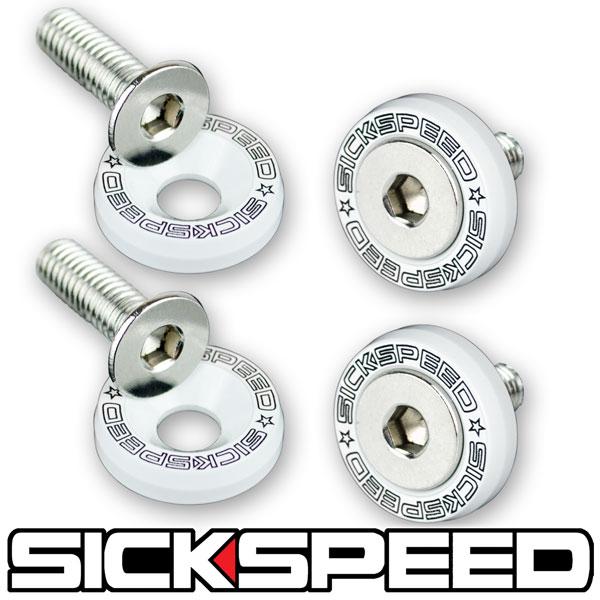 4 PC 5MM WINDSCREEN FENDER WASHER BOLT KIT FOR MOTORCYCLE WINDSHIELD-C-Dub Tech
