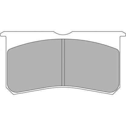 Ferodo DS2500 Front Brake Pads for AP Racing CP8350-D50 Calipers (FRP3116H)
