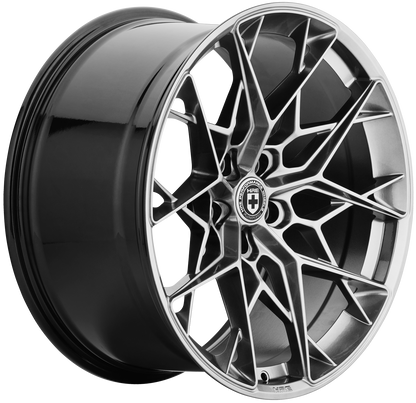 HRE FF10 Wheel, 20x10.5, 5x112, +35, Liquid Metal - 10M010535013LM