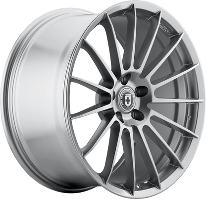 HRE FF15 Wheel, 19x8.5, 5x130, +50, Liquid Silver - 15H908550022LS
