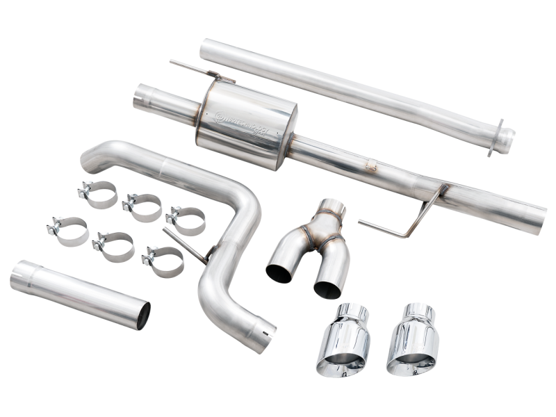 AWE 0FG 21+ Ford F150 Dual Side Exit Cat-Back Exhaust- - 3015-22067-C-Dub Tech