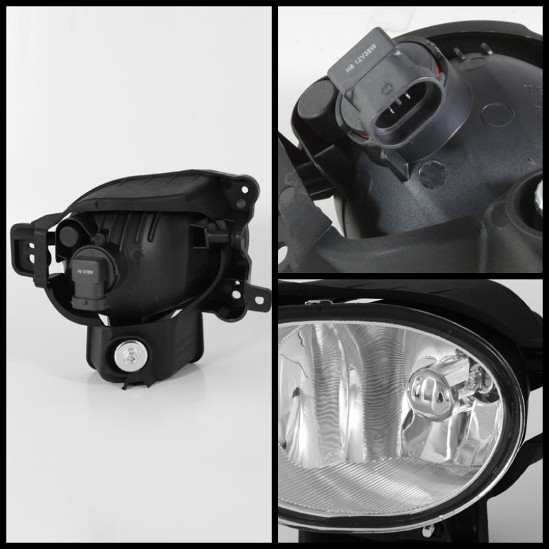 Spyder Acura TL 07-08 OEM Fog Lights wo/Switch Clear FL-ATL08-C - 5064677