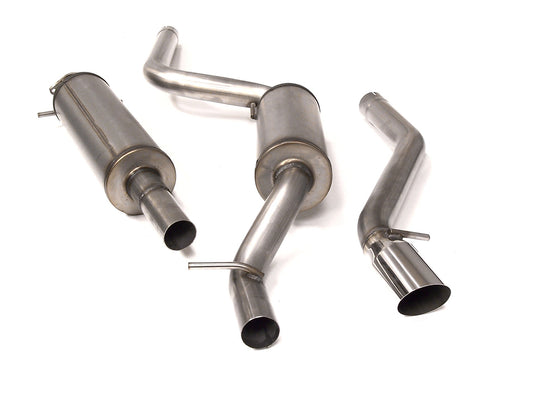 FSWERKS Stainless Steel Catback Stealth Exhaust System - Ford Focus SVT