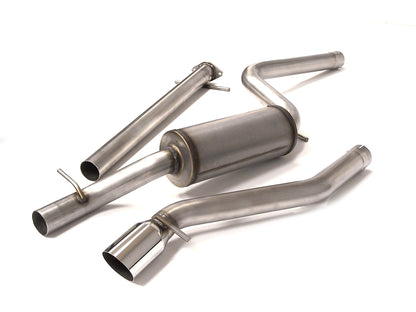 FSWERKS Stainless Steel Catback Race Exhaust System - Ford Focus SVT