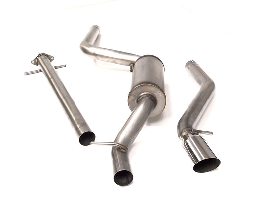 FSWERKS Stainless Steel Catback Race Exhaust System - Ford Focus SVT