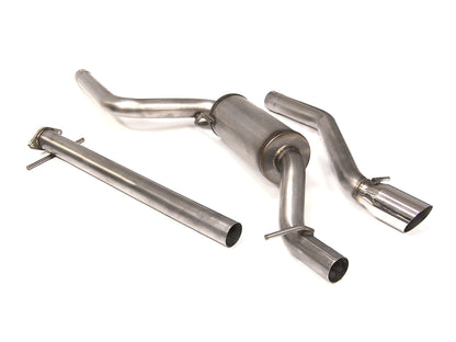 FSWERKS Stainless Steel Catback Race Exhaust System - Ford Focus SVT