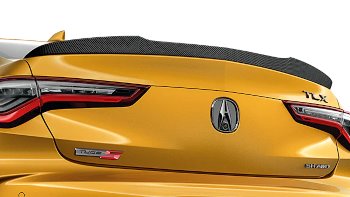 Genuine Acura 2021+ TLX Decklid Spoiler, Carbon Fiber