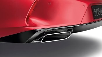 Genuine Acura 2021+ TLX Rear Diffuser, Black