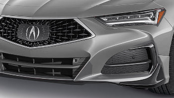 Genuine Acura 2021+ TLX Underbody Spoiler, Front