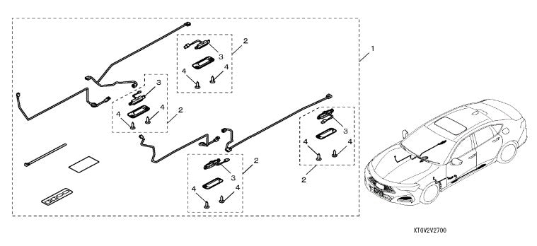 Genuine Acura 2021+ TLX Welcome Lights