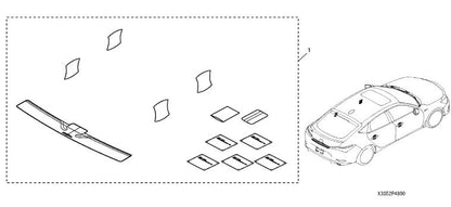 Genuine Acura 2023+ Integra Protection Film Package
